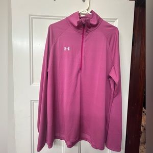 UA half zip top